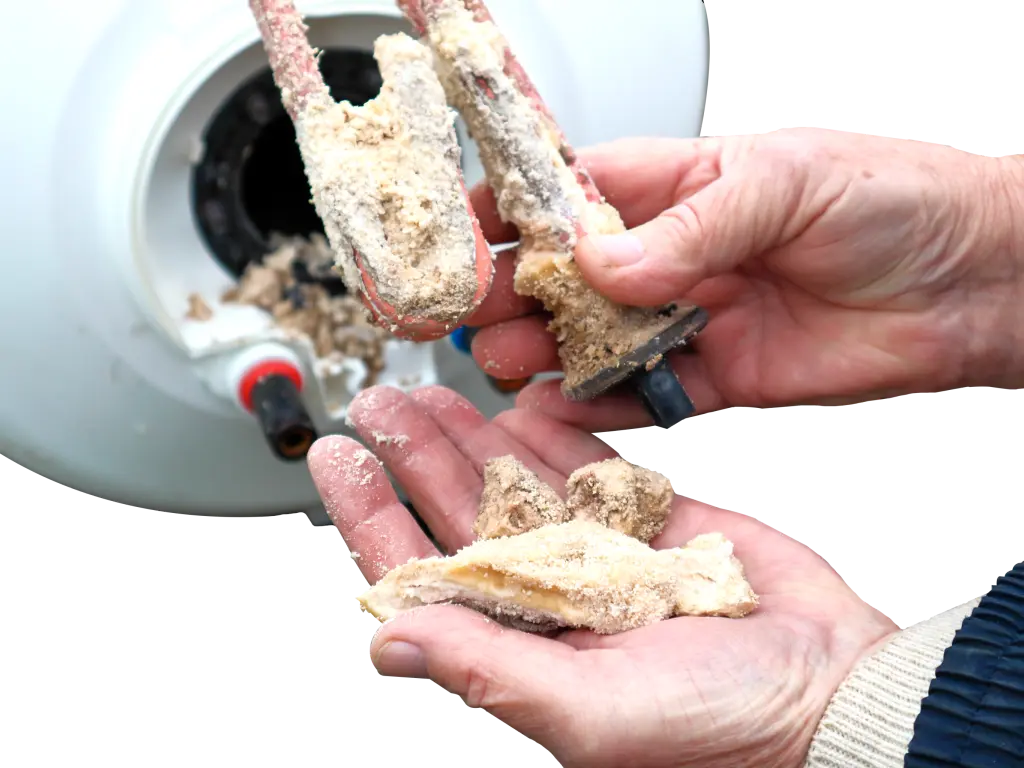 Salt-free water softener solution against limescale